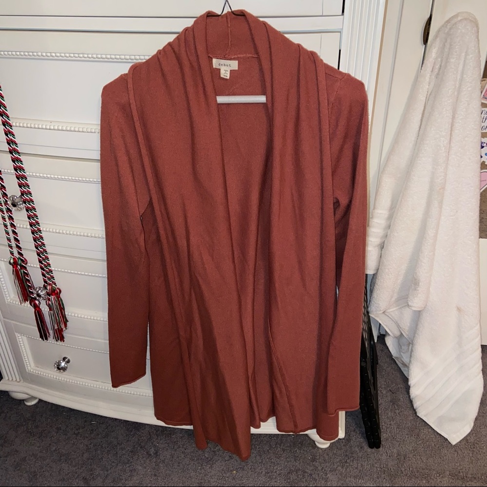 Debut Red Cardigan